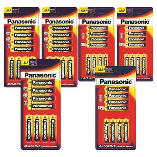 Panasonic 鹼性AA電池 8入 + AAA電池 8入, 3套, 16入