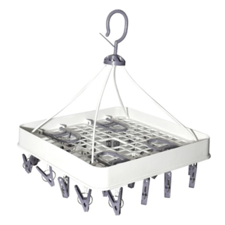 多用晾晒架 PP聚丙烯材質 32x32cm, 1個, 方形 混合顏色