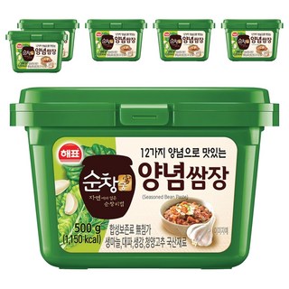 Haepyo 12種調味包飯醬, 500g, 6個