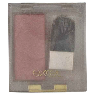 excel 自然柔和裸肌腮紅, SB02 甜美米粉色, 1個