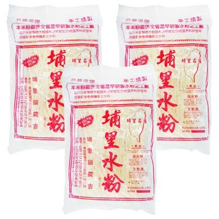 埔里鎮農會 調合粉絲 埔里水粉, 400g, 3包