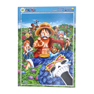 HUNDRED PICTURES 百耘圖 海賊王 繡球花海 拼圖, 1600片, 尺寸730x1020mm, HP01600-012, 1盒