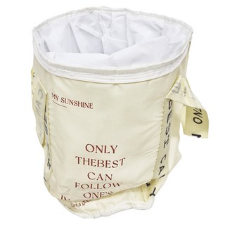 U-mop 加蓋摺疊泡腳桶 附收納袋, 1組, 黃色