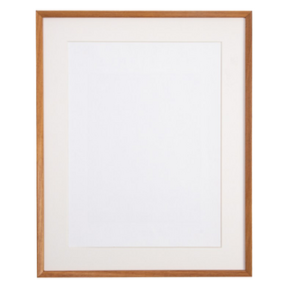 HOLA 和樂家居 艾禮思方角實木畫框, 柚木, 1個
