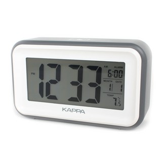 카파 스마트터치 LCD 디지털 탁상시계 TD409, 그레이