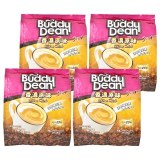 Buddy Dean 巴迪 三合一咖啡 香濃原味 添加多種維生素 泰國原裝進口, 18g, 25包, 4袋