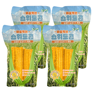 Tadaa 即食甜玉米, 600g, 4個