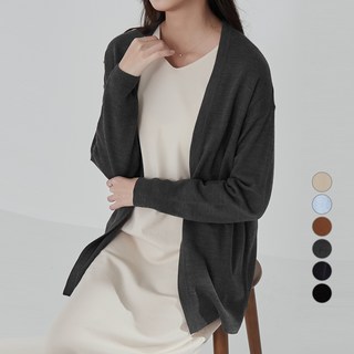 CARET 女款長版針織開襟衫