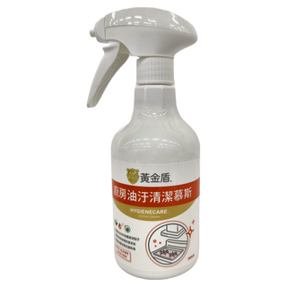 黃金盾 廚房油污清潔慕斯, 500ml, 1瓶
