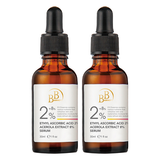BB AMINO 科研 2%乙基C + 8%西印度櫻桃精華 亮白嫩膚精華 30ml, 2瓶