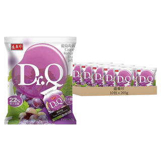 盛香珍 Dr.Q 葡萄蒟蒻, 265g, 10包