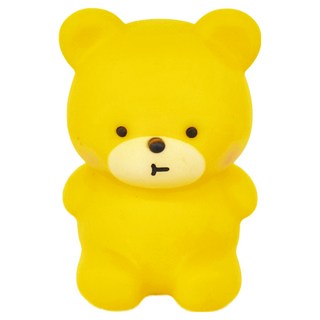 熊熊立體柔光小夜燈 可愛卡通 小巧精緻方便攜帶, 黃熊