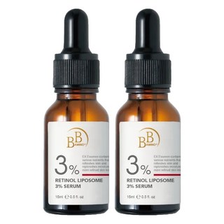 BB AMINO 科研 3%A醇微脂囊青春精華, 15ml, 2瓶