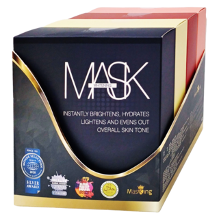 MasKing 膜靚 依然耀眼面膜12號 保濕亮膚, 1組