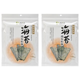WEI SHEN FAR 維盛發 海苔南瓜籽酥 低油低鹽低鈉 無防腐劑 SGS ISO HACCP認證, 40g, 2包