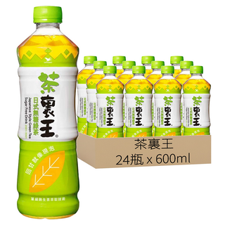 茶裏王 日式無糖綠茶, 600ml, 24瓶