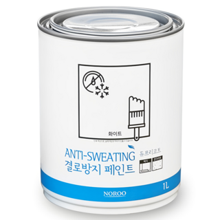 노루페인트 결로방지, 화이트, 1L, 1개