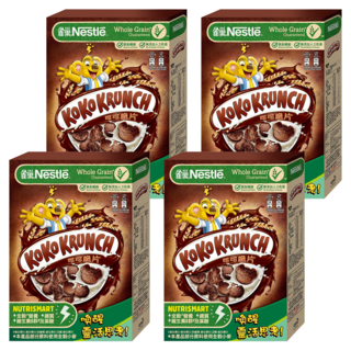 KoKo KRUNCH 可可脆片 早餐脆片，全穀含纖維，多種維生素高鈣, 170g, 4盒