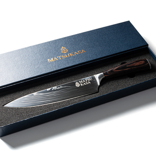 마츠카사 다마스커스 셰프나이프, 1개, 혼합색상