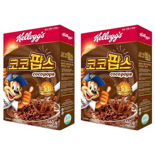 Kellogg's 家樂氏 可可米香麥片, 460g, 2盒
