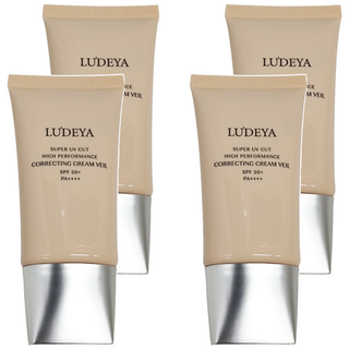 LUDEYA 露緹雅 極光綻白高效隔離霜 SPF50+ PA++++ 45ml, 單一顏色, 4條