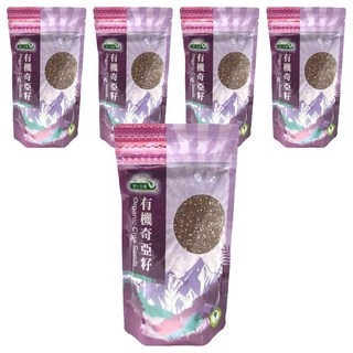 統一生機 有機奇亞籽, 200g, 5包