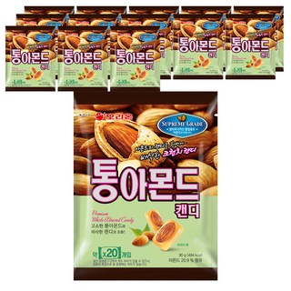 ORION 好麗友 杏仁果牛奶糖, 90g, 14袋