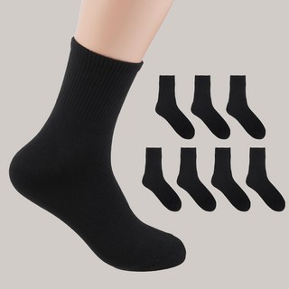 CARET 男用高密度中筒襪8雙組