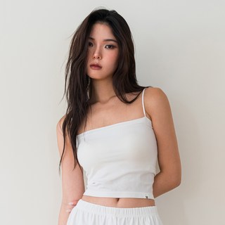 도로시와 여성용 풀샷몰드 심플 튜브탑 캡나시 베이직