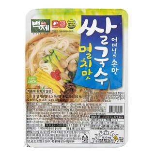 백제물산 쌀국수(멸치맛) 92g*2