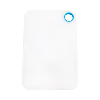 CHAHUA 茶花 Ag+ 銀離子抗菌防黴雙面砧板 PP材質, M(36 x 24.5 x 0.9cm), 1個, 淡藍色 半透明