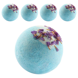 STAR CANDY 精油花瓣洗澡球 蘭花浴球 5顆, 100g, 1組, 500g