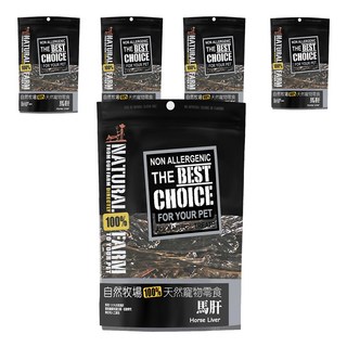 NATURAL FARM 自然牧場 紐西蘭天然零食 馬肝 100%天然零食 無人工色素或香料 無過敏原, 5包, 50g