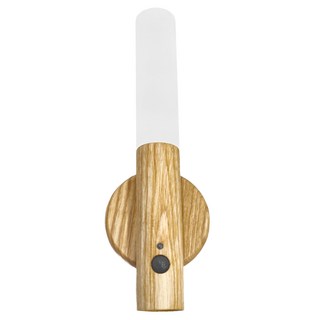良瑞軒 感應式壁燈, 白蠟木