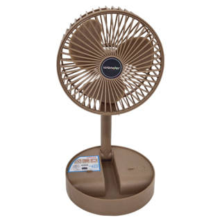 wonder 旺德電通 USB折疊伸縮涼風扇, WH-FU31, 玳瑁沙