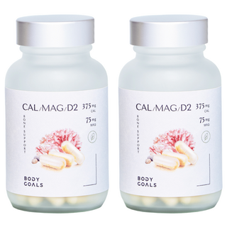 BODY GOALS 純淨海藻鈣鎂+D, 2個, 60顆