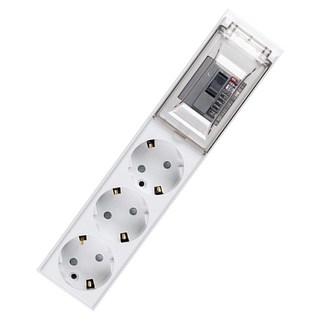 이어지다 고용량 멀티탭 3구 OS 배선, 2.5m, 화이트, 1개