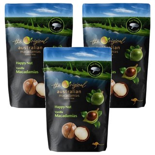 夏威夷豆 香草口味, 3包, 225g