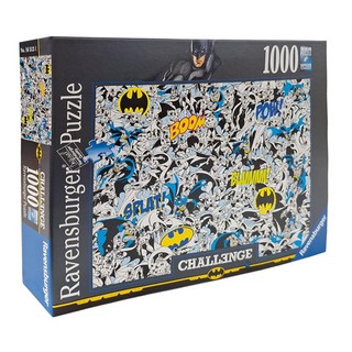 Ravensburger 維寶 拼圖, 蝙蝠俠滿版挑戰, 1000片, 1盒