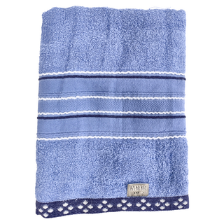 ONE&ONE 慶峯棉業 台灣製精梳棉緞檔浴巾, 1條