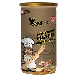 黑師傅 新福源花生 Healthful Pilaco 威化捲 花生口味 有效期至2026.01.05, 200g, 1罐