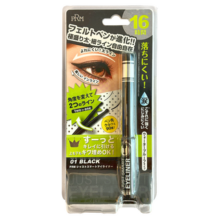 LUCKY 雙線條防水眼線液筆 JSE-681 黑色 4.5ml 持久不暈染 打造精緻眼妝, 1支