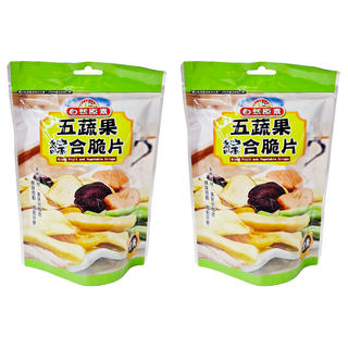 自然元素 五蔬果綜合脆片 美味新體驗, 80g, 2包