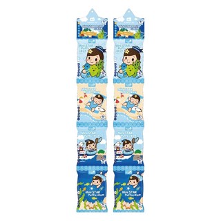 master mi 米大師 小星泡芙 6個月以上適用 4包, 小魚 + 海帶, 32g, 2組