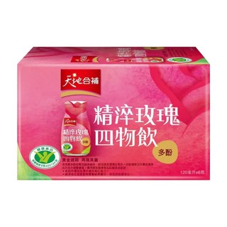 天地合補 精淬玫瑰四物飲 生理期後保養 調整體質 x 6瓶, 120ml, 1盒