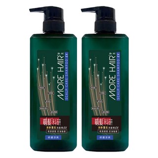 萌髮 科研凍齡蓬鬆洗髮精EX, 2入, 500g