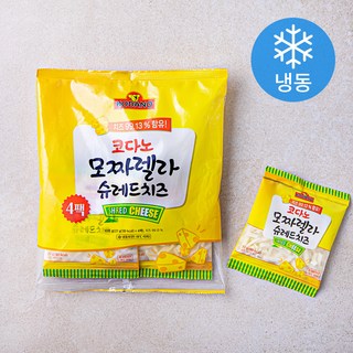 코다노 모짜렐라 슈레드 치즈 (냉동), 27g, 4개입, 1개