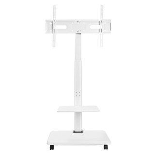 Waryong 三星 LG 相容 32~75吋 移動式電視立架, 1個, 白色