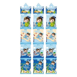 master mi 米大師 小星泡芙 4包, 小魚 + 海帶, 32g, 3組