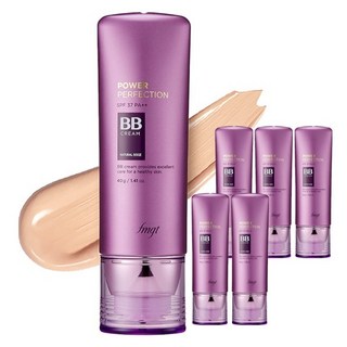 THE FACE SHOP 菲詩小舖 fmgt完美能量BB霜 SPF37 PA++, V203 Natural Beige, 40g, 6條